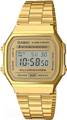 Часы наручные унисекс Casio A-168WG-9W - фото