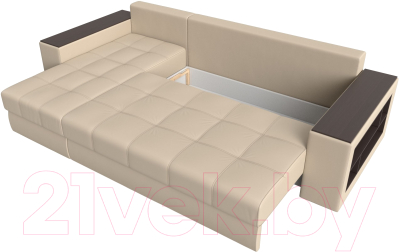 Диван угловой Лига Диванов Дубай левый / 29099L