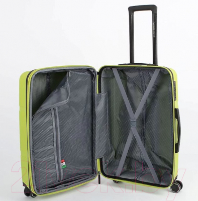 Чемодан на колесах Francesco Molinary 341-AT309/3-23GRN