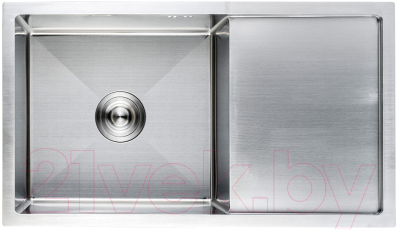 Мойка кухонная AKS Прямоугольная 78x44 - фото