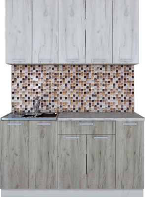 Готовая кухня Интерлиния Мила Лайт 1.5 - фото