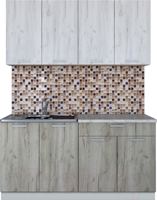 Готовая кухня Интерлиния Мила Лайт 1.6 - фото