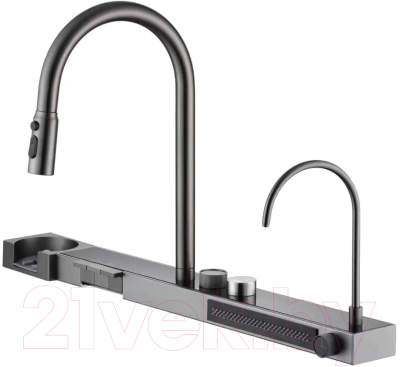 Мойка кухонная со смесителем Arfeka Sensor Eco AR 75x45