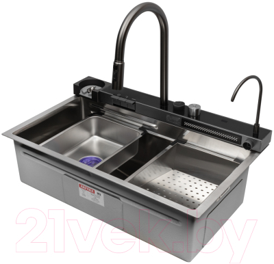 Мойка кухонная со смесителем Arfeka Sensor Eco AR 75x45