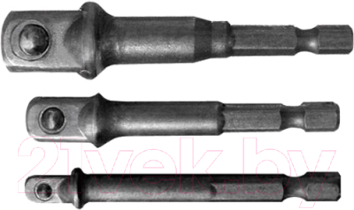 Набор адаптеров слесарных FIT U-типа под биты / 57953 - фото