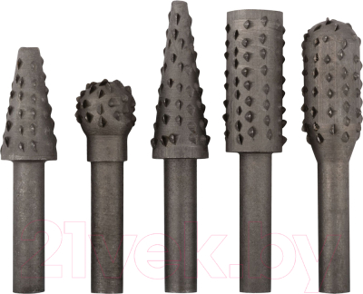 Набор борфрез FIT Стальные по дереву / 36455