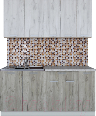 Готовая кухня Интерлиния Мила Лайт 1.7 - фото