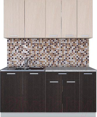 Готовая кухня Интерлиния Мила Лайт 1.7 - фото