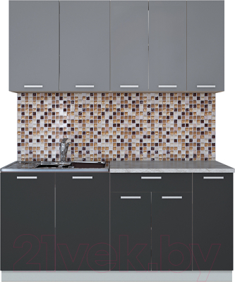 Готовая кухня Интерлиния Мила Лайт 1.7 - фото