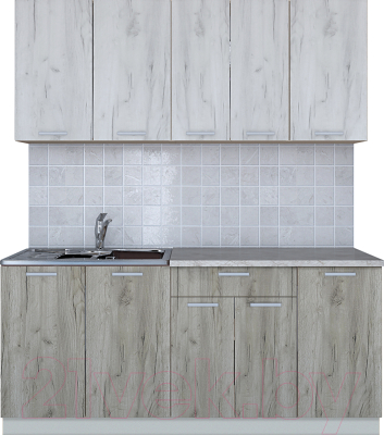 Готовая кухня Интерлиния Мила Лайт 1.8 - фото