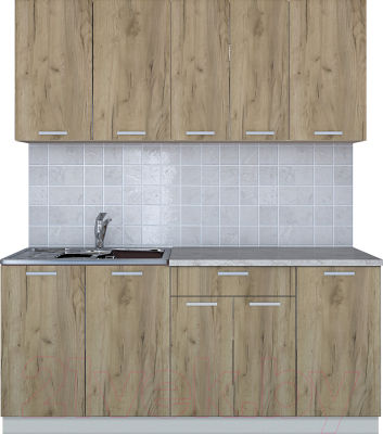 Готовая кухня Интерлиния Мила Лайт 1.8 - фото