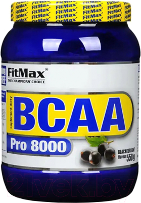 Аминокислоты BCAA Fitmax Pro 8000 Blackcurrant - фото