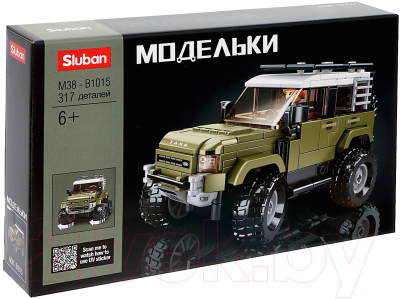 Конструктор Sluban Модельки. Внедорожник M38-B1015 / 9590286 - фото
