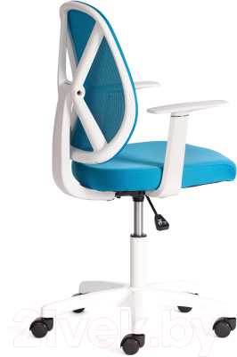 Кресло офисное Tetchair Play White (синий)