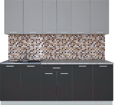 Готовая кухня Интерлиния Мила Лайт 2.2 - фото