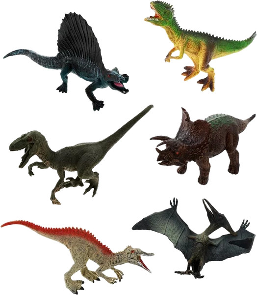 Набор фигурок игровых Наша игрушка Динозавры / YD-645 - фото
