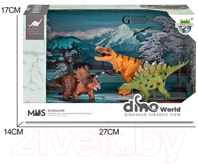 Набор фигурок игровых Наша игрушка Динозавры / 201055314