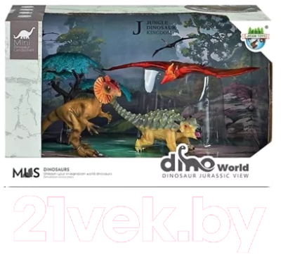 Набор фигурок игровых Наша игрушка Динозавры / 201055326 - фото