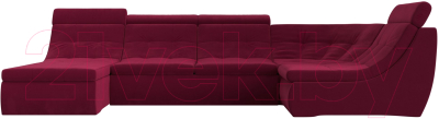 Диван П-образный Лига Диванов Люкс модульный / 112633