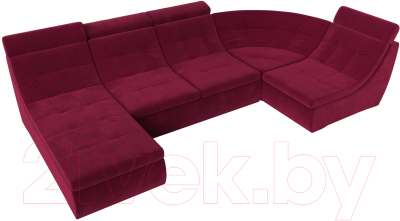Диван П-образный Лига Диванов Люкс модульный / 112633