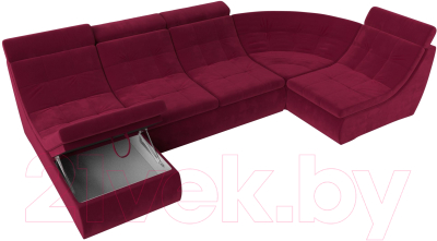 Диван П-образный Лига Диванов Люкс модульный / 112633