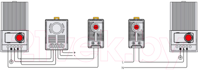 Обогреватель на DIN-рейку КС NTL 500-22S / 860389