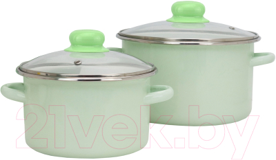 Набор кастрюль Эмаль Мохито 9С-203 - фото