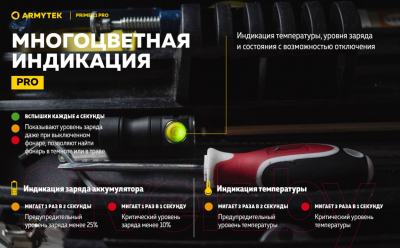 Фонарь Armytek Prime C1 Pro Warm / F07901W