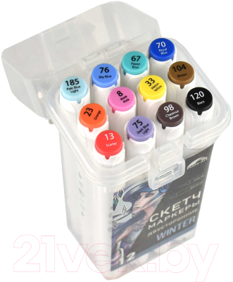 Набор маркеров Fenix Art Зима / 65498 - фото