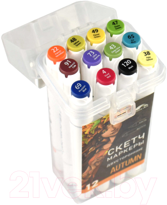 Набор маркеров Fenix Art Осень / 65501 - фото