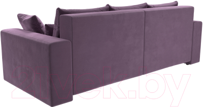 Диван Лига Диванов Майами / 114731 (микровельвет сиреневый)