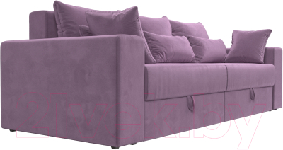 Диван Лига Диванов Майами / 114731 (микровельвет сиреневый)