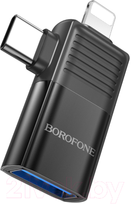 Адаптер Borofone BV18 iP-Type-C в USB - фото
