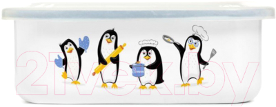 Контейнер ЭСТЕТ Пингвины / ЭТ-75106 - фото