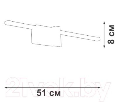 Подсветка для картин и зеркал Vitaluce V04631-03/1A