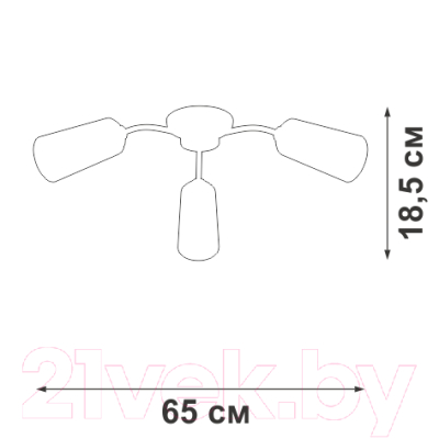 Люстра Vitaluce V3758-0/3PL