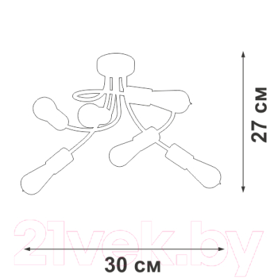 Люстра Vitaluce V3928-1/6PL
