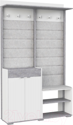 Секция в прихожую Аквилон Акцент №2 - фото