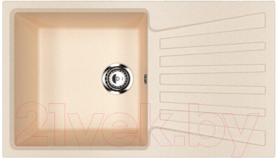Мойка кухонная Ulgran U-703 (328 бежевый) - фото