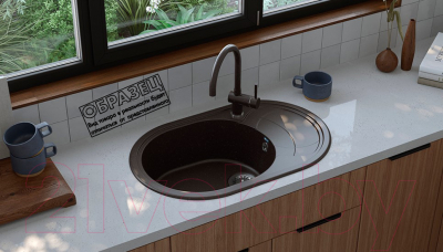 Мойка кухонная Ulgran U-610 (328 бежевый)