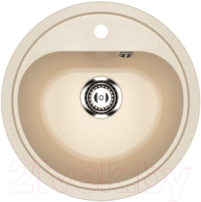 Мойка кухонная Ulgran U-700 (328 бежевый) - фото