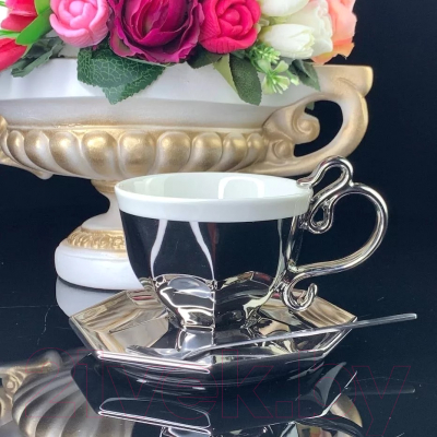 Чашка с блюдцем Lenardi 106-221