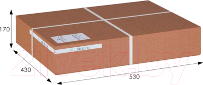 Тумба Мебелик Джульетта 3 ящика