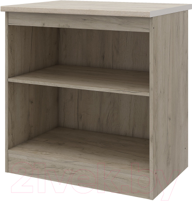 Шкаф-стол кухонный Stolline Сан-Ремо Ш80 / 454.33 (дуб крафт серый/кашемир)