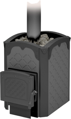 Печь-каменка Теплодар Былина-12 ЧУ (1.2) - фото