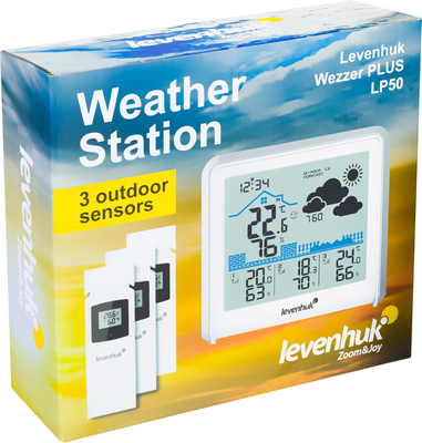 Метеостанция цифровая Levenhuk Wezzer PLUS LP50 / 78895