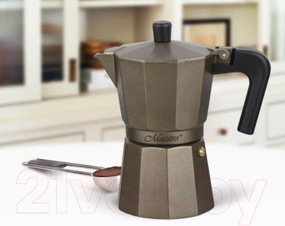 Гейзерная кофеварка Maestro Espresso Moka MR-1666-3