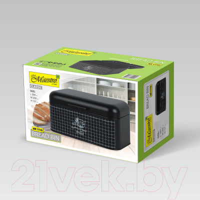 Хлебница Maestro Simple Living MR-1774S