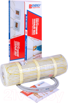 Теплый пол электрический ENERGY 1210Вт 7.6кв.м - фото