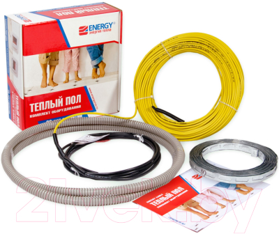 Теплый пол электрический ENERGY 260Вт 14.5кв.м (кабельный) - фото